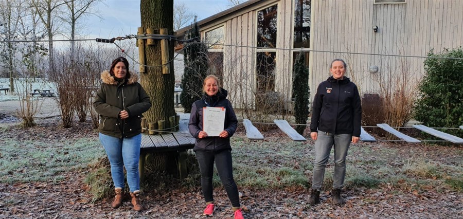 Bericht Eerste praktijkverklaring bij Klimbos Fun Forest in Almere bekijken